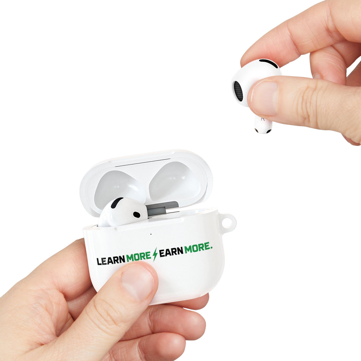 "Progress Over Perfection" - Protective AirPods Case