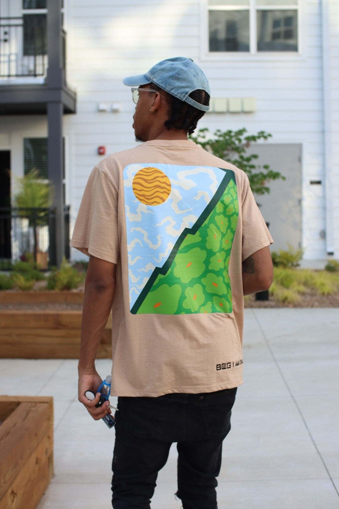 📈BCG x Vanna Black - Navigating Up Tee