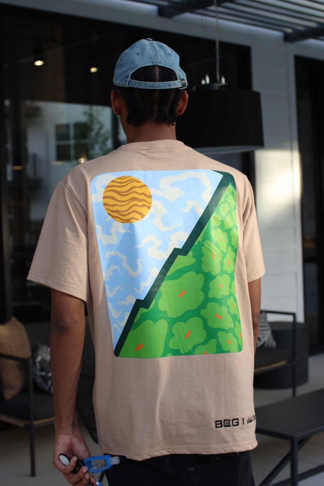 📈BCG x Vanna Black - Navigating Up Tee