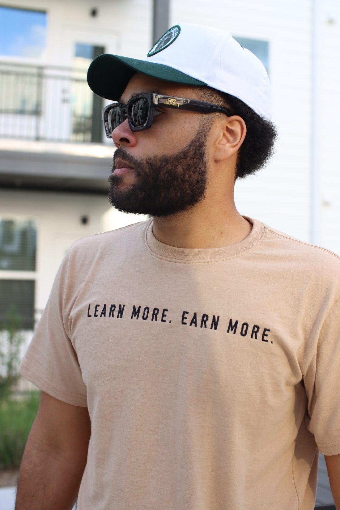 📈BCG x Vanna Black - Navigating Up Tee