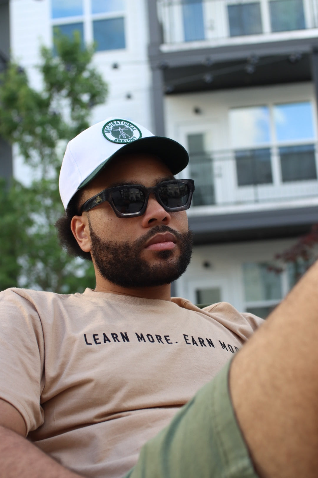 📈BCG x Vanna Black - Navigating Up Tee